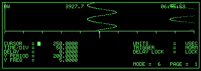 AN/ULQ16 Falling Raster